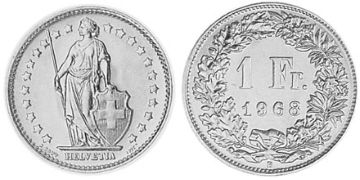 Franc 1968-1981
