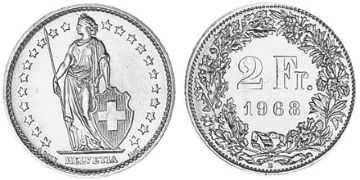 2 Francs 1968-1981