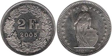 2 Francs 1983-2013
