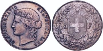 5 Francs 1888-1916