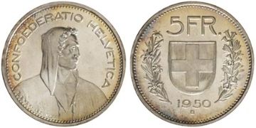 5 Francs 1931-1969