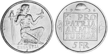 5 Francs 1936