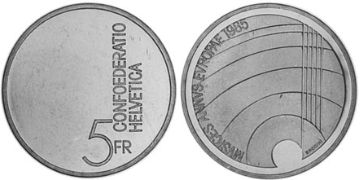 5 Francs 1985
