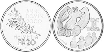 20 Francs 2000