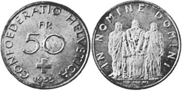 50 Francs 1955-1959
