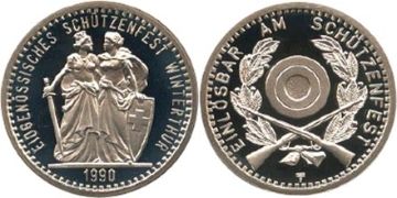 50 Francs 1990