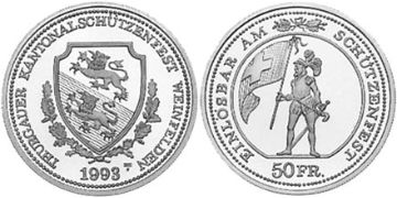 50 Francs 1993