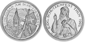50 Francs 1995