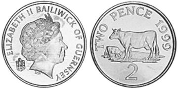 2 Pence 1999-2012