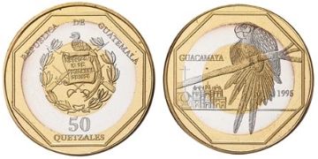 50 Quetzales 1995