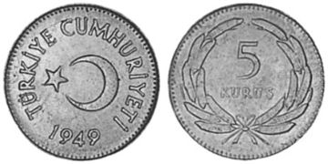 5 Kurus 1949-1957