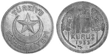 10 Kurus 1935-1940