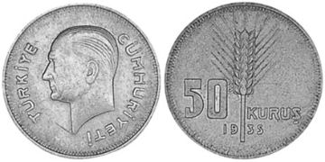 50 Kurus 1935-1937