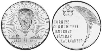 50 Lira 1973