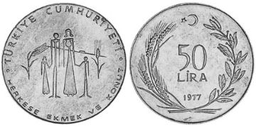50 Lira 1977