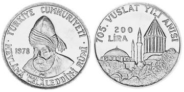 200 Lira 1978