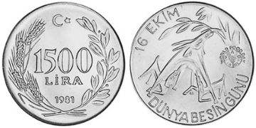 1500 Lira 1981-1982