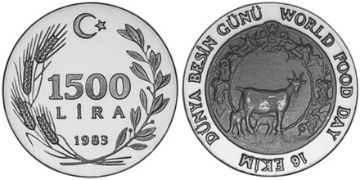 1500 Lira 1983