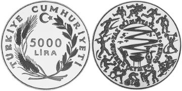 5000 Lira 1984