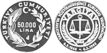 50000 Lira 1993