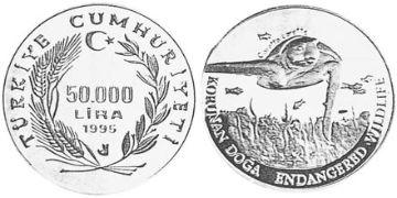50000 Lira 1995