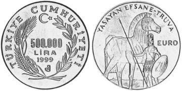 500000 Lira 1999