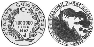 1500000 Lira 1997
