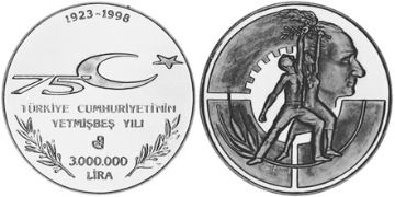 3000000 Lira 1998