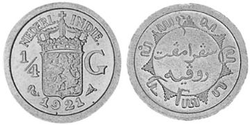 1/4 Gulden 1910-1930
