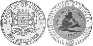 250 Shillings 1998
