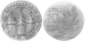 10 Lire 2001