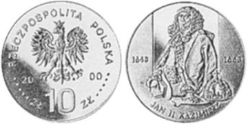 10 Zlotych 2000