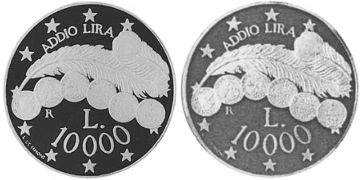 10000 Lire 2001
