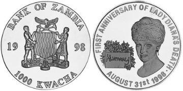 1000 Kwacha 1998
