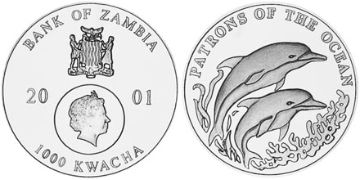 1000 Kwacha 2001