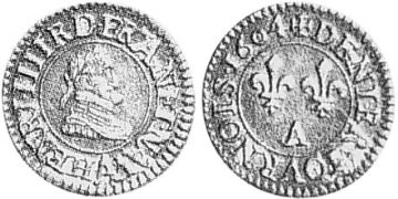 Denier Tournois 1603-1608