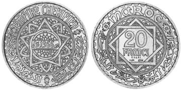 20 Francs 1928