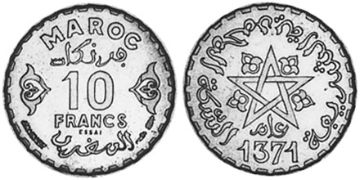 10 Francs 1951