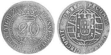 20 Reis 1819-1825
