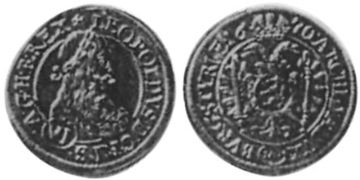 6 Krejcarů 1665-1675