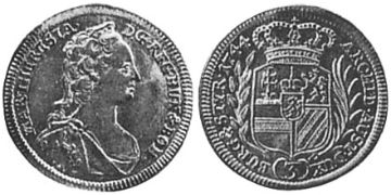 3 Krejcary 1744-1745