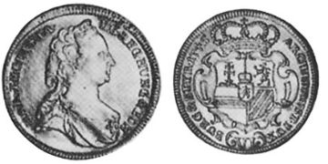 6 Krejcarů 1744-1745