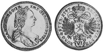 6 Krejcarů 1747