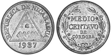 1/2 Centavo 1912-1937