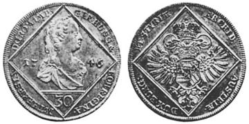 30 Krejcarů 1746-1748
