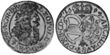 3 Krejcary 1692-1694