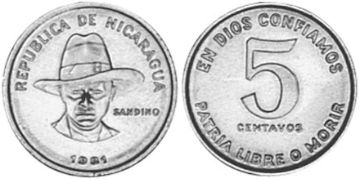 5 Centavos 1981