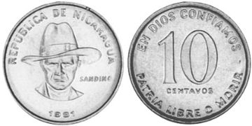 10 Centavos 1981