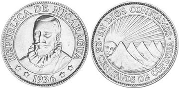 25 Centavos 1912-1936