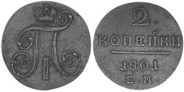 2 Kopeks 1797-1801
